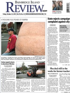 Tomorrow's front page | THE BAINBRIDGE BLAB