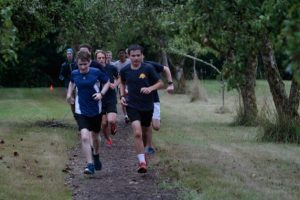 There are more than 100 students on the cross country team this year