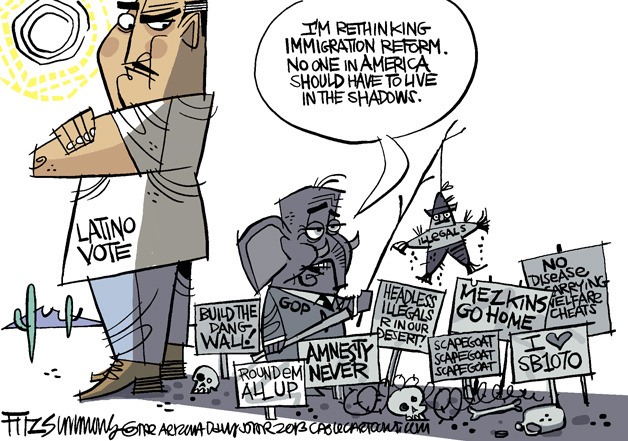 Today's cartoon is by David Fitzsimmons