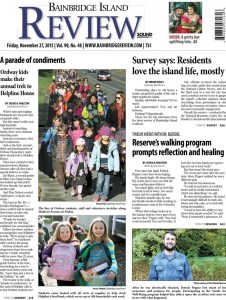 Front page of the Nov. 27