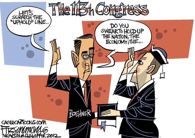 Today's cartoon is by David Fitzsimmons