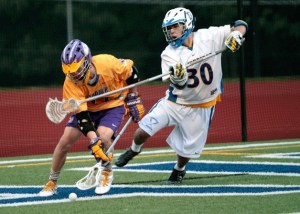 Zach Morales grapples for control of the ball during Friday’s game against Issaquah.