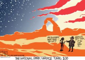 Today's cartoon is by Pat Bagley