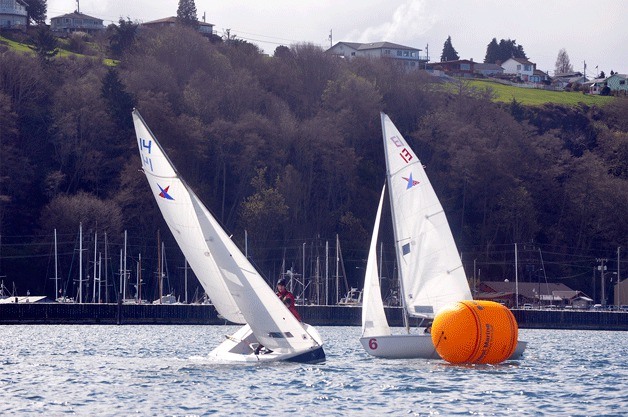 The BHS sailing team placed well in both A and B fleets at the Port Angeles harbor regatta last week.