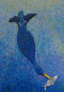 The 3D carved wood and sculpted imagery of Neil Johannsen will be on display at the Bainbridge Public Library in November