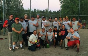 Crown Royal continued its dominance in Bainbridge men’s softball by winning the 2016 championship. The team is Tyler George