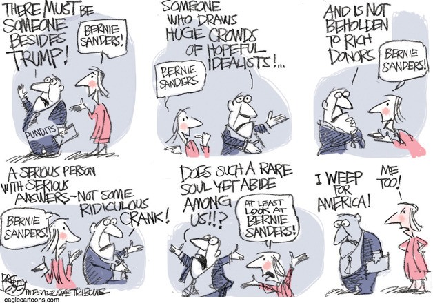 Today's cartoon is by Pat Bagley