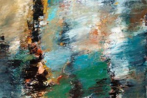 The oil on canvas 'Reflections 1