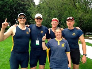 The Bainbridge Men’s E-4 crew of John Christensen