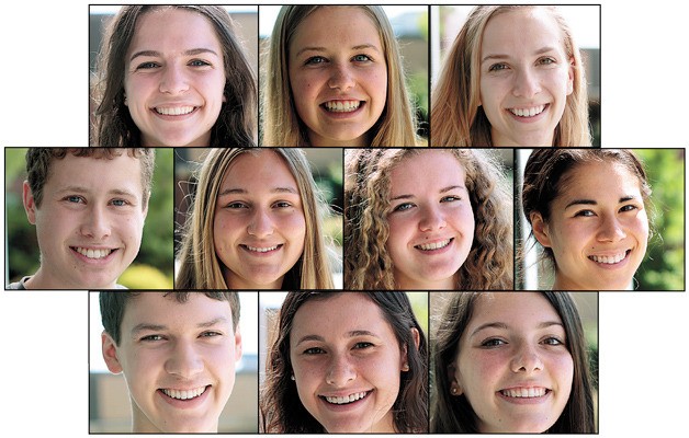 The Bainbridge High Class of 2016 has 10 valedictorians.