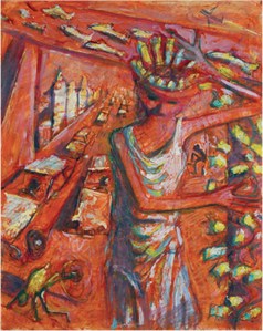 “Caryatid of Carbon” by Tom Fehsenfeld