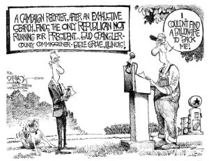 Today's cartoon is by John Darkow