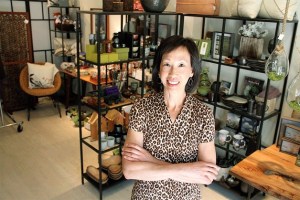 Owner Theresa Collier inside her new store