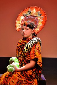Dylan Gray stars as 'Goleta: The Snake Charmer' in 'Marvelous.'