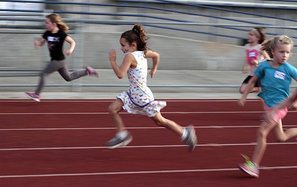 The second Kiwanis All-Comers Track Meet returned to Bainbridge High School Monday