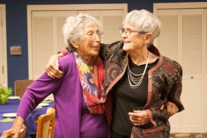 Eleanor Deines (right)