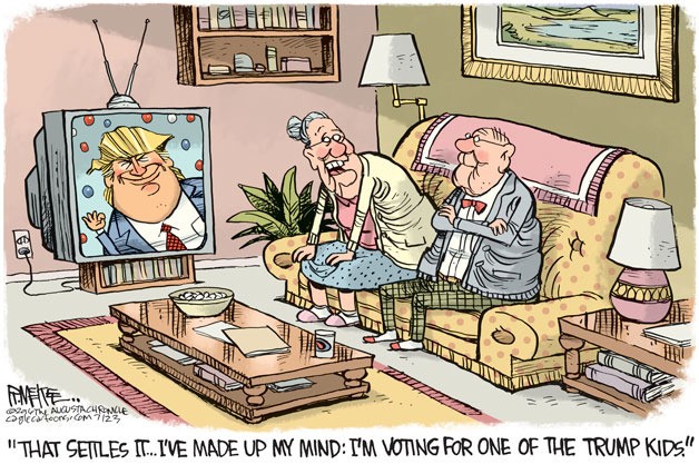 Today's cartoon is by Rick McKee