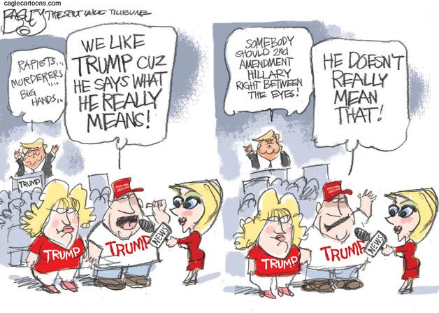 Today's cartoon is by Pat Bagley