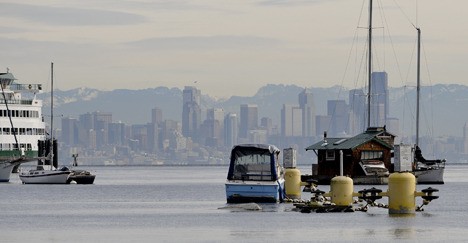 The open-water marina will feature 16 slips