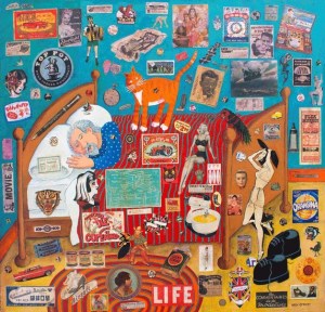 “Dreaming Artist” by Max Grover. Grover will lead two workshops for young artists at next week’s Family Art Day in Winslow.