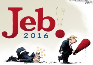 Today's cartoon is by Nate Beeler
