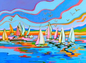 'Race Day' by Don Tiller (36x48