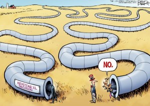 Today's cartoon is by Nate Beeler