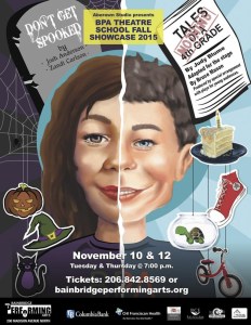 'Don't get Spooked,' 'Tales of a 4th Grade Nothing' at BPA Theatre School fall showcase