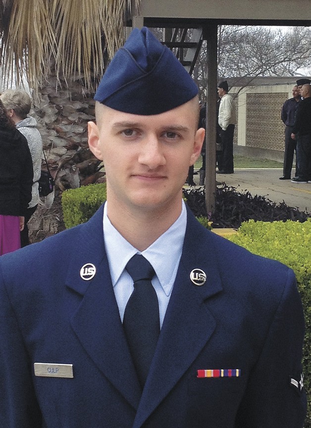Blake Culp has finished Air Force basic training.