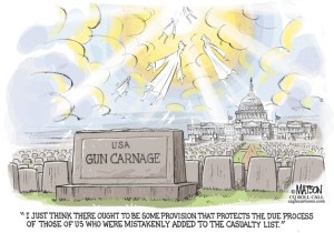 Today's cartoon is by RJ Matson