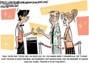 Today's cartoon is by David Fitzsimmons