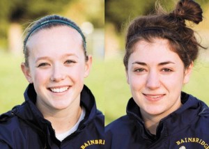 Paige Brigham and Sallie Marx have been named to the 2014 Washington All-State team in girls high school lacrosse.