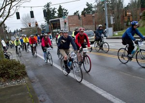 Last year's Chilly Hilly bicycle event will most likely be much chillier than this year's