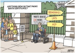Today's cartoon is by RJ Matson