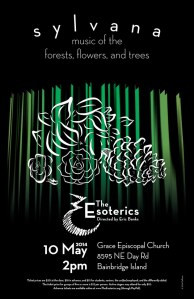 The Esoterics to sing at Grace Saturday