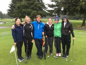 Spartan golfers Nicole Daniels
