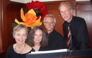 The quartet Bluefish Tango will play at the Summer Front Porch Concert Series at 7 p.m. Wednesday