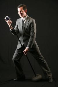 James Sgambati as tango singer Augustin Magaldi in Ovation! Theatre's 'Evita