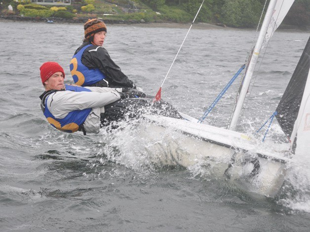 The Bainbridge varsity sailing team will compete in the SSA Baker Trophy High School Team Race National Championship late this month in Texas after wining first place in the regional regatta in Silverdale last weekend.