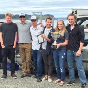 The BHS varsity fleet racing team of Nick Dresel