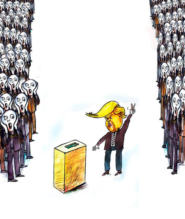 Today's cartoon is by Pavel Constantin