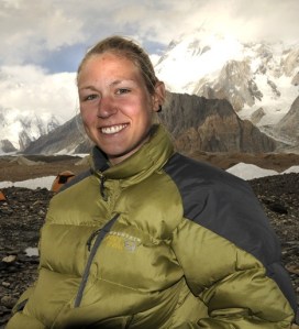 Bainbridge High School graduate Lia Layton pauses in front of 26