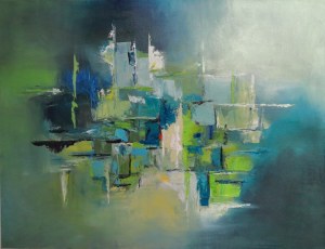 'Eagle Harbor Reflections' by Diane Walker.
