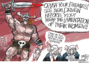 Today's cartoon is by Pat Bagley