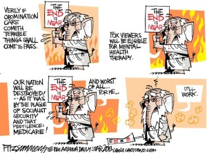 Today's cartoon is by David Fitzsimmons