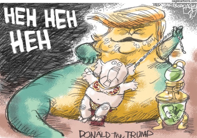 Today's cartoon is by Pat Bagley