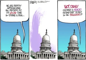 Today's cartoon is by Nate Beeler
