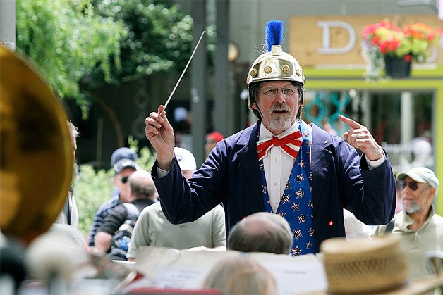 The Home Town Band will return again this year for performances at the Winslow Mall.