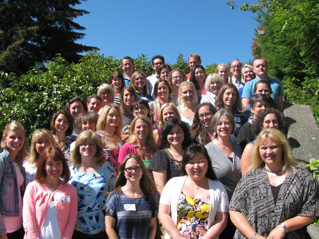 The Bainbridge Island School District welcomes its newest teachers.