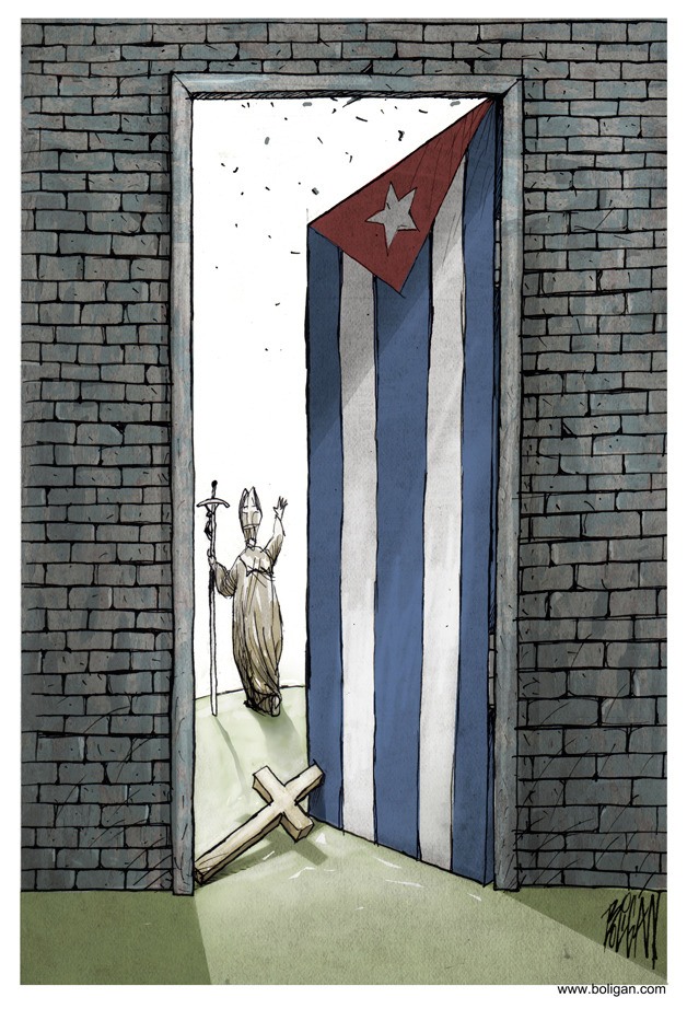 Today's cartoon is by Angel Boligan